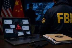 FBI seizes 13 sites in alleged China-linked intelligence recruitment probe.