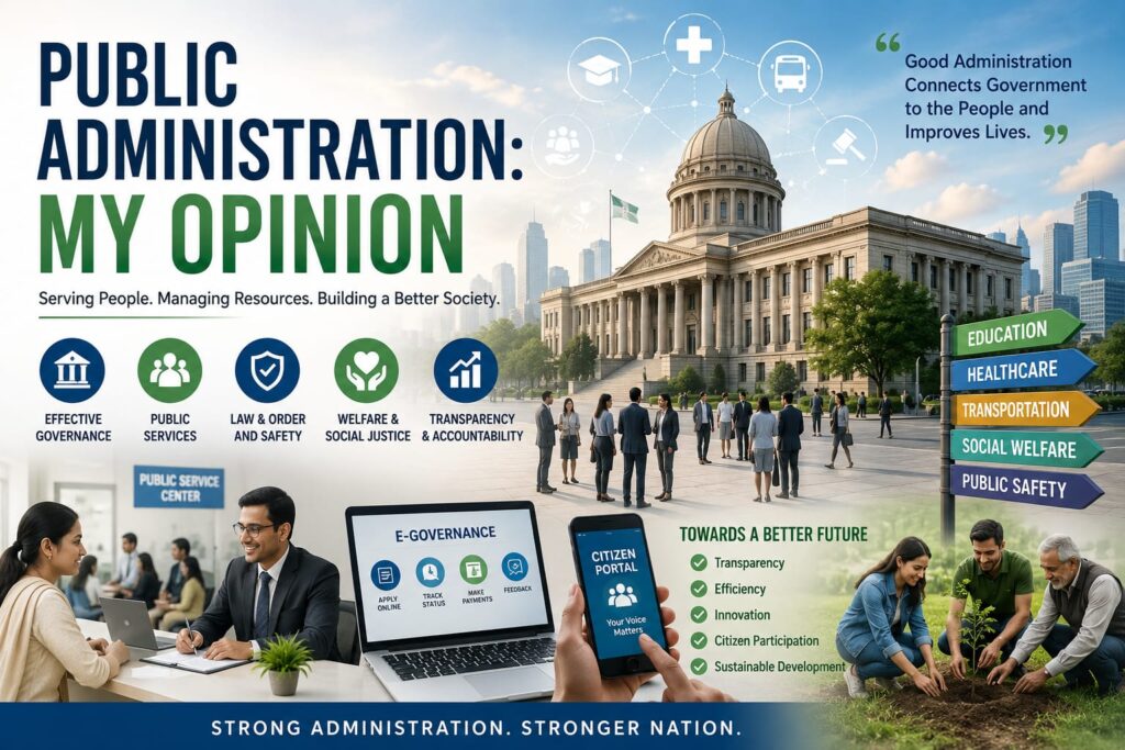 Public administrative Public Administration