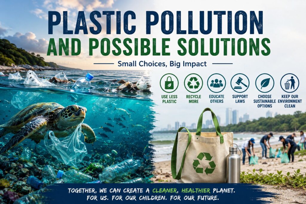 Plastic Pollution and Possible Solutions