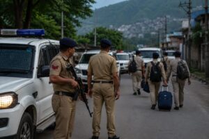 Special police teams conduct raids and coordinate with local authorities in Jammu as the search for the Sector 11 cashier’s killers intensifies.