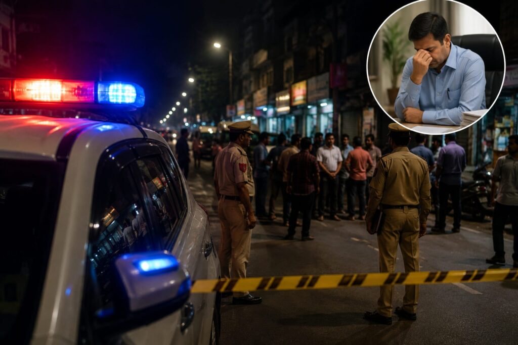 सेक्टर-11 कैशियर हत्याकांड के बाद व्यापारियों ने सुरक्षा व्यवस्था मजबूत करने की मांग उठाई, डीजीपी से मुलाकात कर बढ़ी पुलिस गश्त और बैरियर लगाने की अपील की।