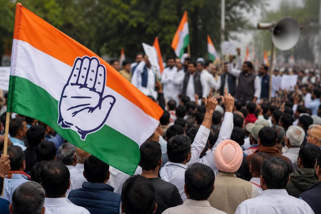 Haryana Congress Restricts Rallies and Protests Without Prior Permission Party directs leaders to seek prior approval for rallies and protests to ensure discipline and coordinated political activity across Haryana.