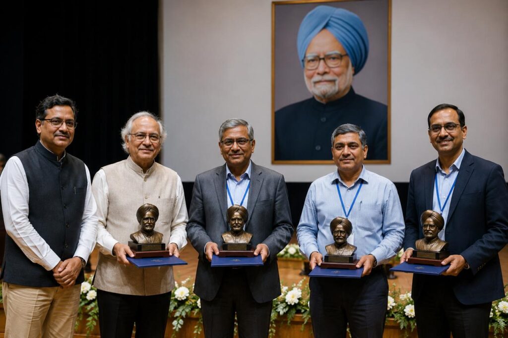 IISER Mohali Presents Inaugural Dr Manmohan Singh Awards to Four Recipients The institute honoured four individuals with the first-ever Dr Manmohan Singh Awards, recognising outstanding contributions to research, education, and public service.