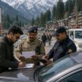 Action taken after viral video showed vehicle entering a prohibited zone in the hill town.