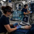 SS astronauts test AR, VR, and AI-powered tools to advance space healthcare research.