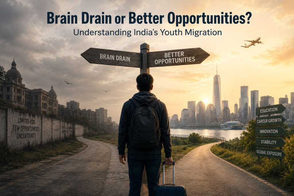 Brain Drain or Better Opportunities? Understanding India's youth migration.
