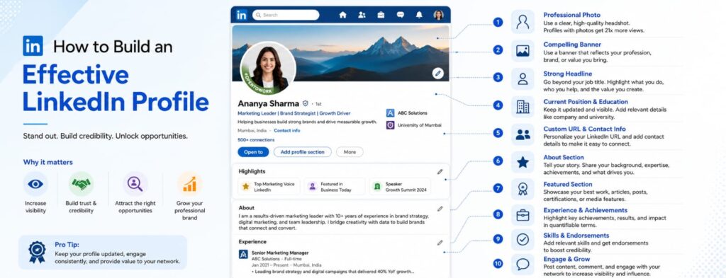 how to build an effective linked in profile