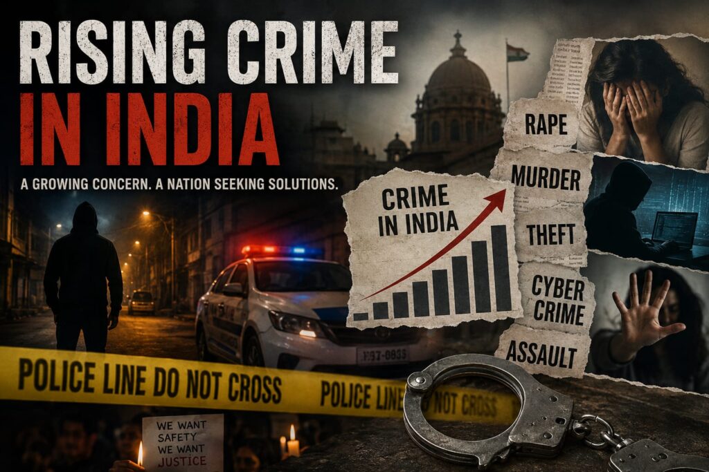 Rise in crime in India