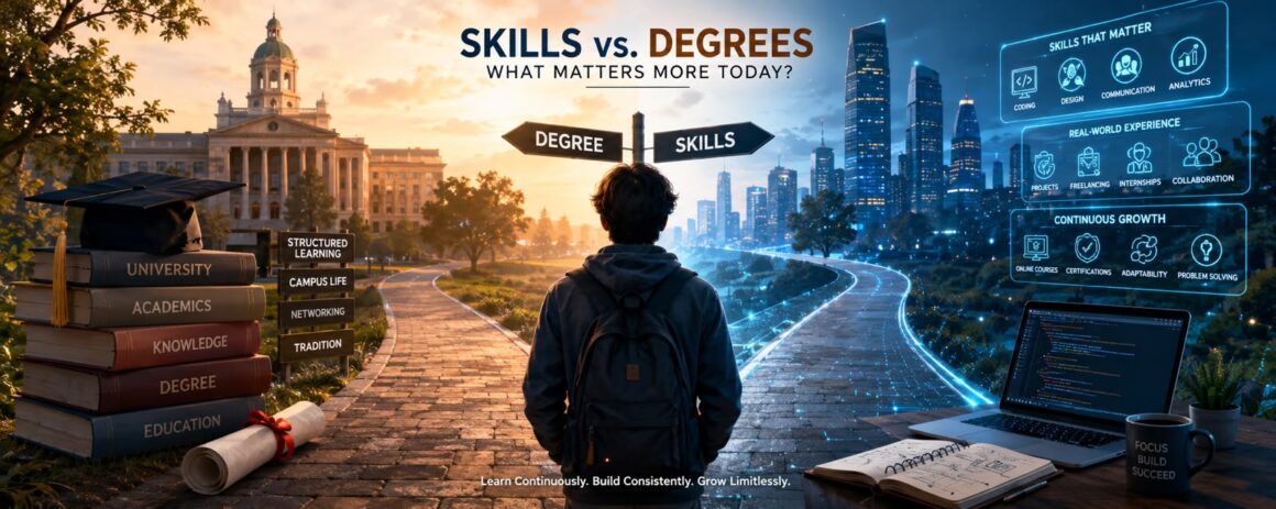 the shift from degree to skills in today's workforce skill vs degree