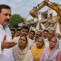 Former minister seeks relief for residents amid controversy over houses built on disputed johad land.