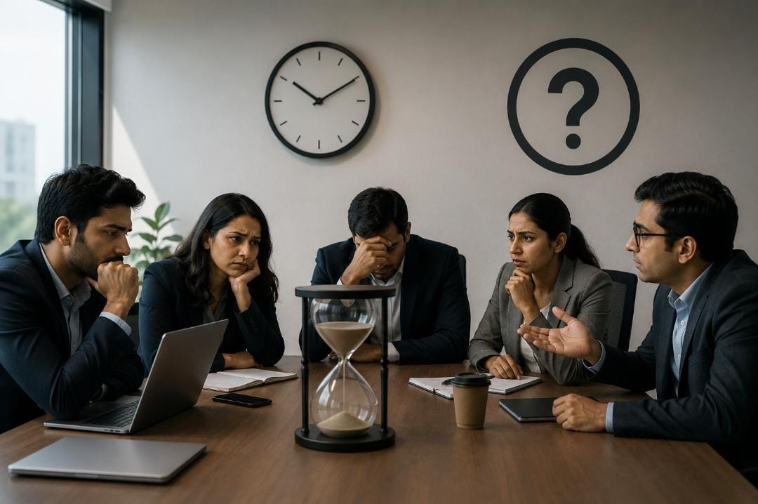 How to Survive Decision Fatigue—In the Modern World. A man afflicted with the paralysis that sets in when he faces numerous life choices every day.