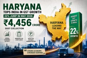 ₹4,456 Crore and Counting: Haryana's Economy Powers Record GST Gains