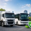 bus and truck