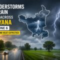 Thunderstorms and Rain Likely Across Haryana Till June 6, Relief from Heat Expected