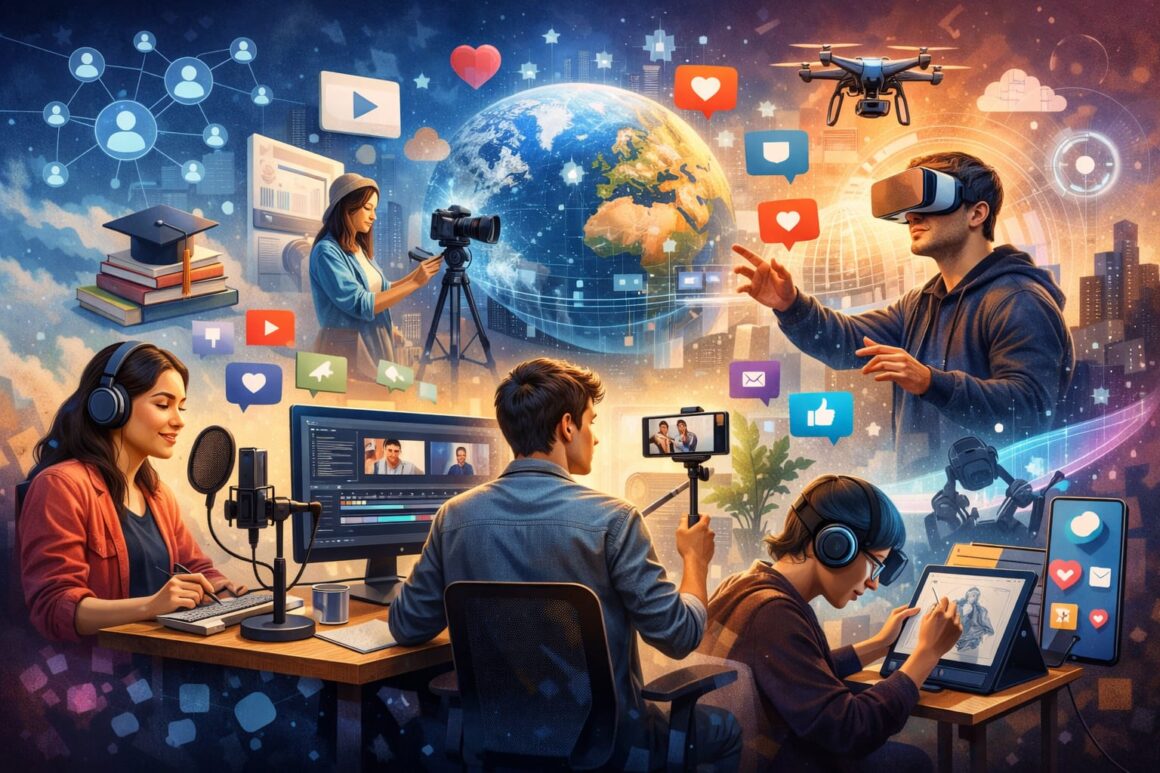 Digital Culture and Content Creation: Impact, Benefits, Challenges and Future