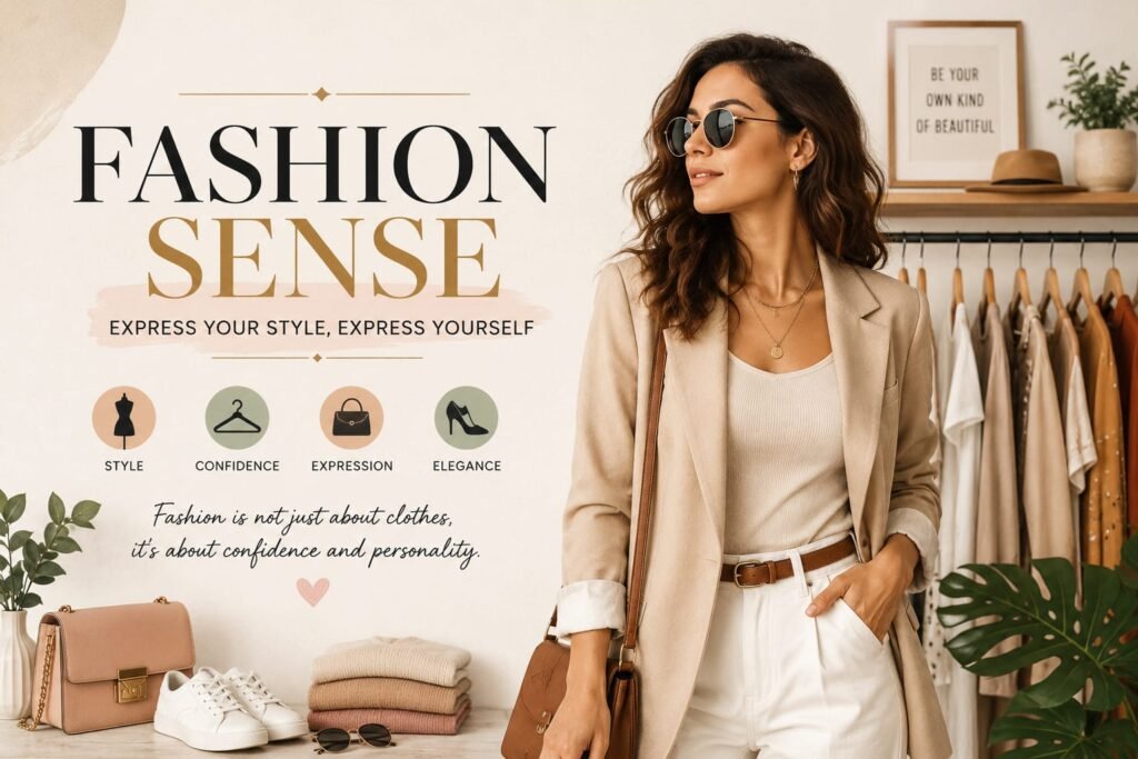 fashionn Fashion Sense : More than just Clothes