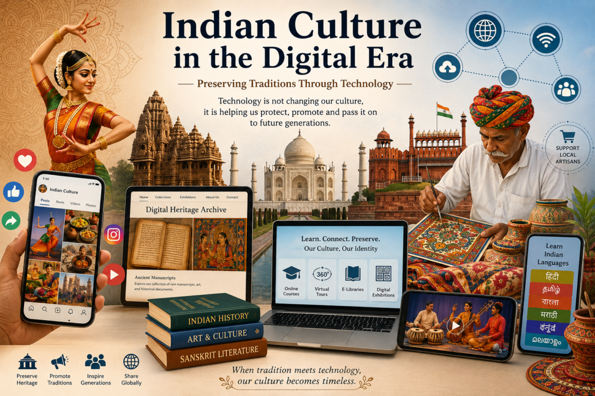 Preserving Indian culture in digital era using technology