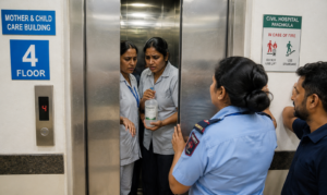 hospital elevator emergence