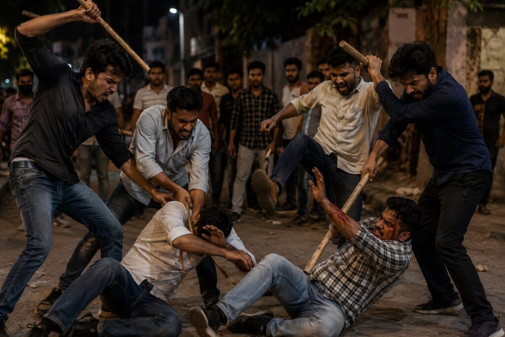 करनाल में छेड़छाड़ की रंजिश में खूनी झड़प, तीन लोग घायल; अस्पताल में उपचार जारी करनाल में छेड़छाड़ की रंजिश में खूनी झड़प, तीन घायल