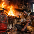 kitchen fire victims