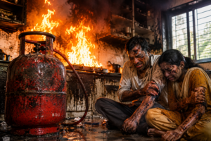 kitchen fire victims