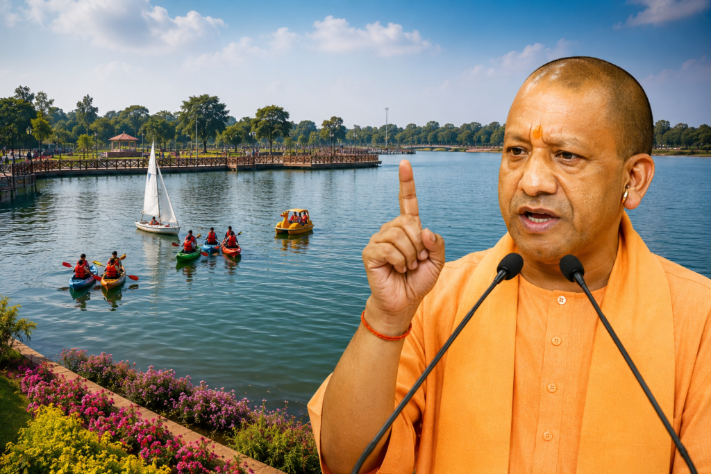 gorakhpur lake side speech