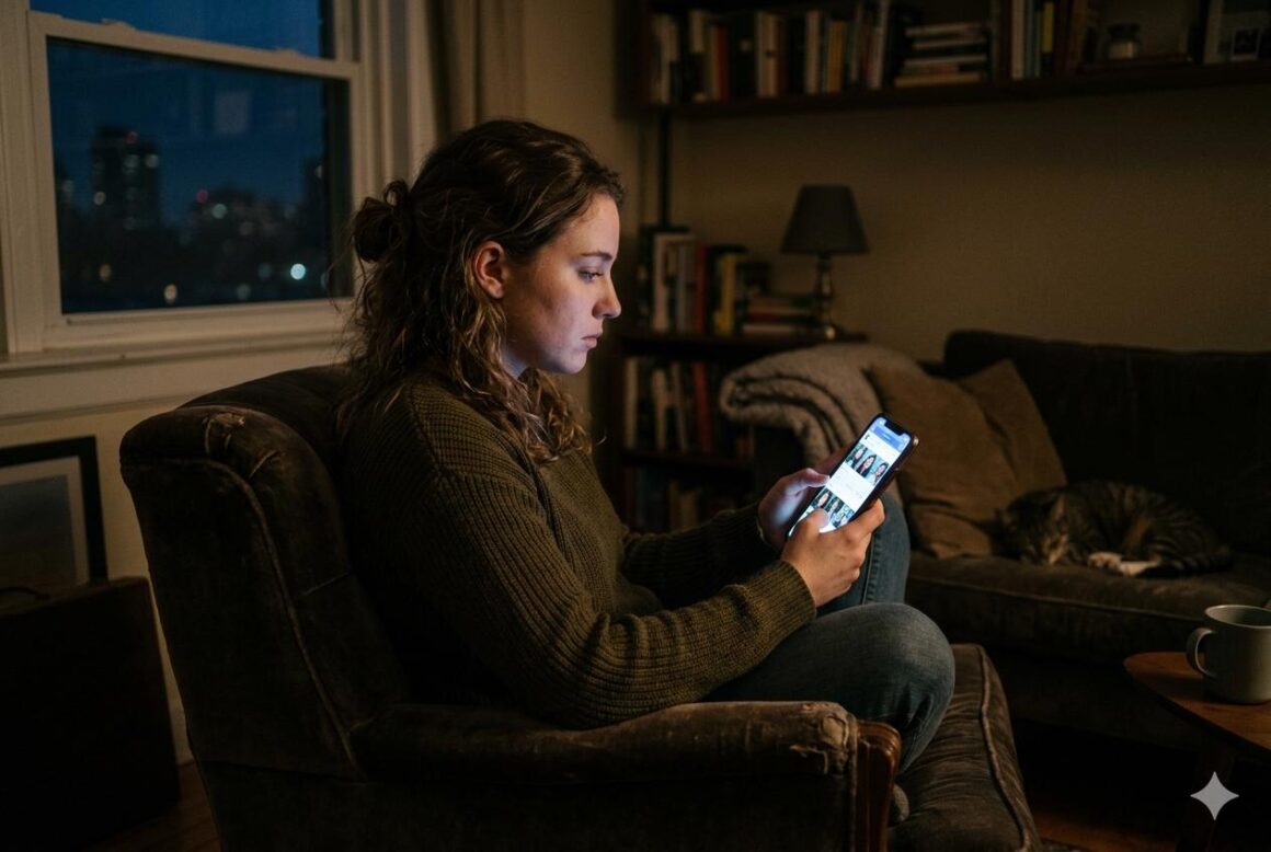 lonelines behind social media