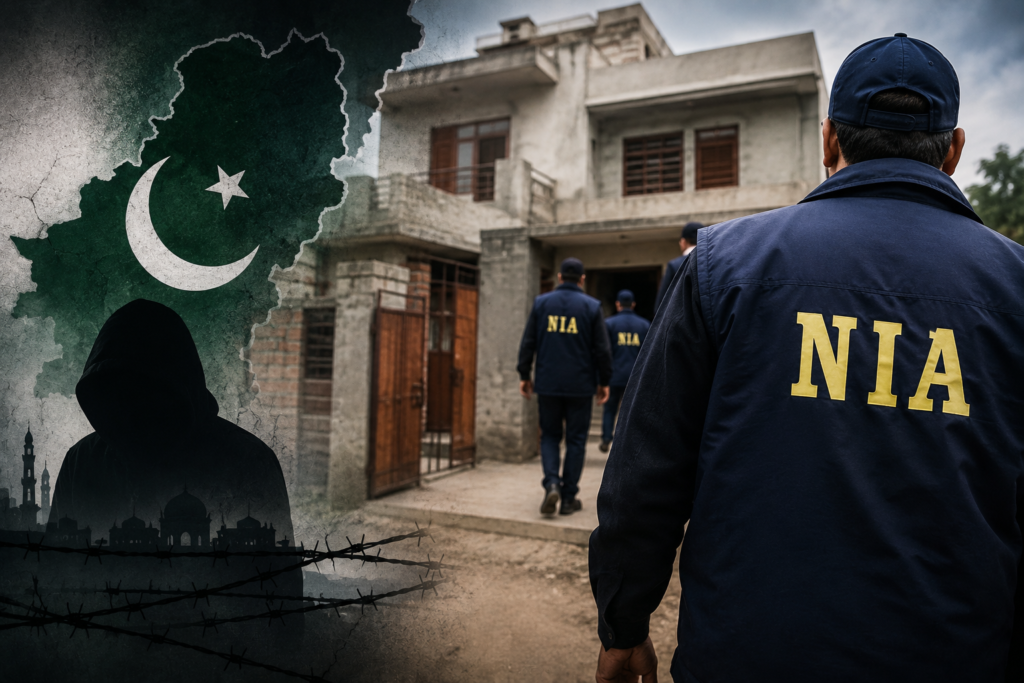 nia NIA Conducts Third Raid at Mansa Youth’s Home Over Alleged Links to Pakistan-Based Terrorist