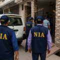 nia officers at residential raid