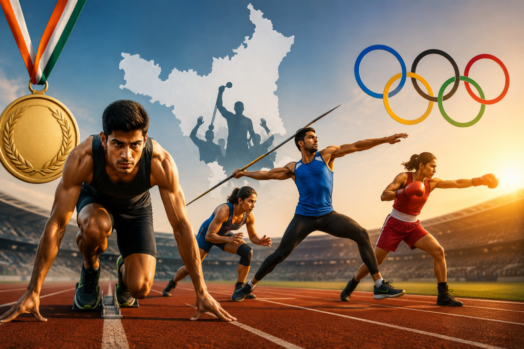 Haryana Sets Ambitious Target of 36 Olympic Medals by 2036