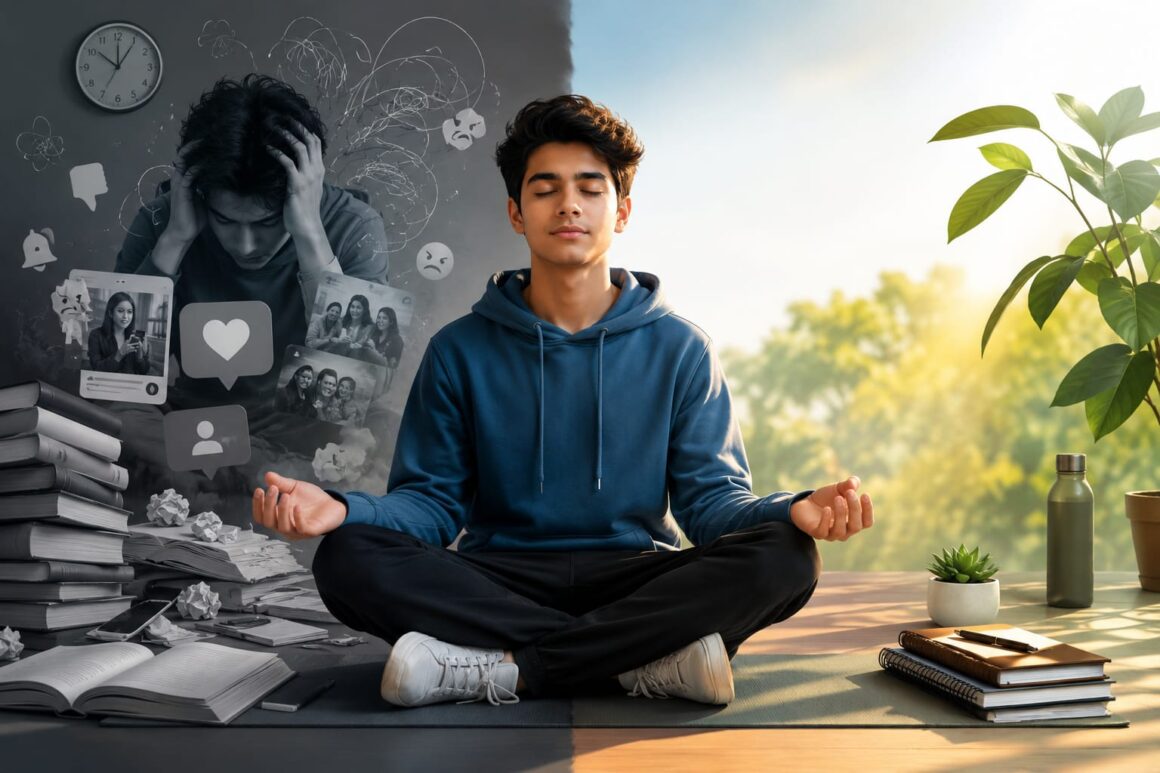mental health pressure Mental Health of Students: Exam Pressure vs Social Media