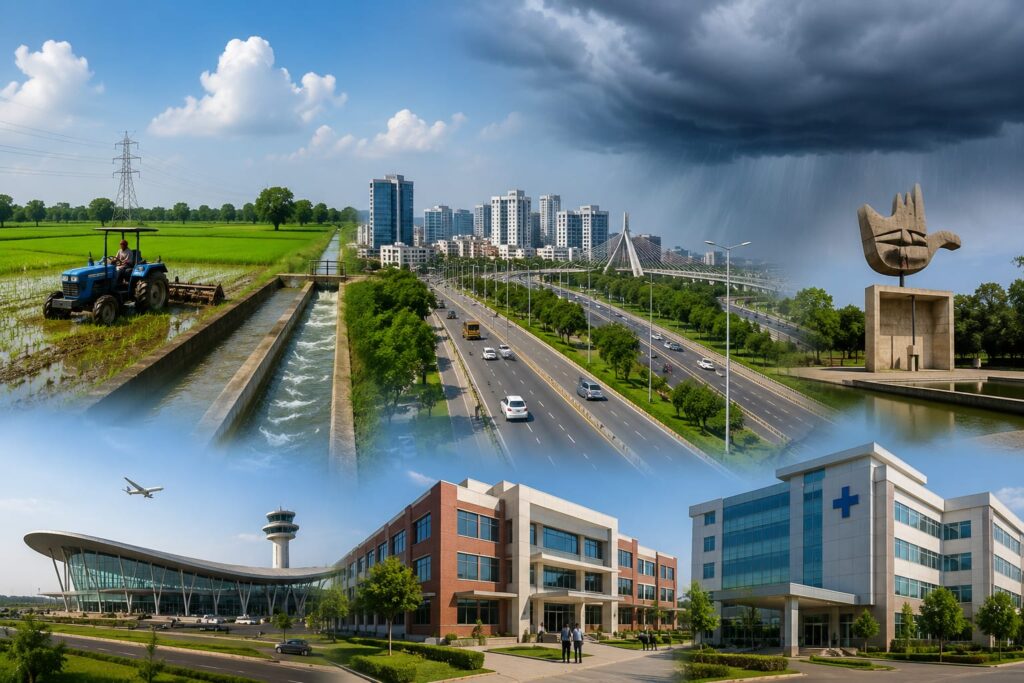 Punjab,Haryana and Chandigarh News Round-Up: Development,Monsoon and Monsoon and Policy Updates