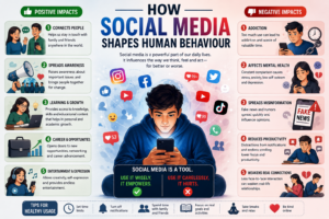 how social media shapes human behavior