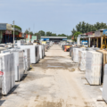 stone slabs in industrial