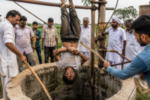 tense rural scence