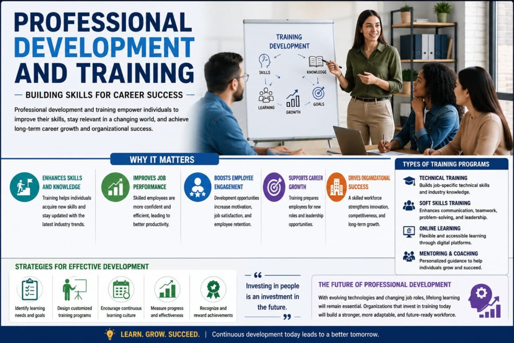 professional developments and training