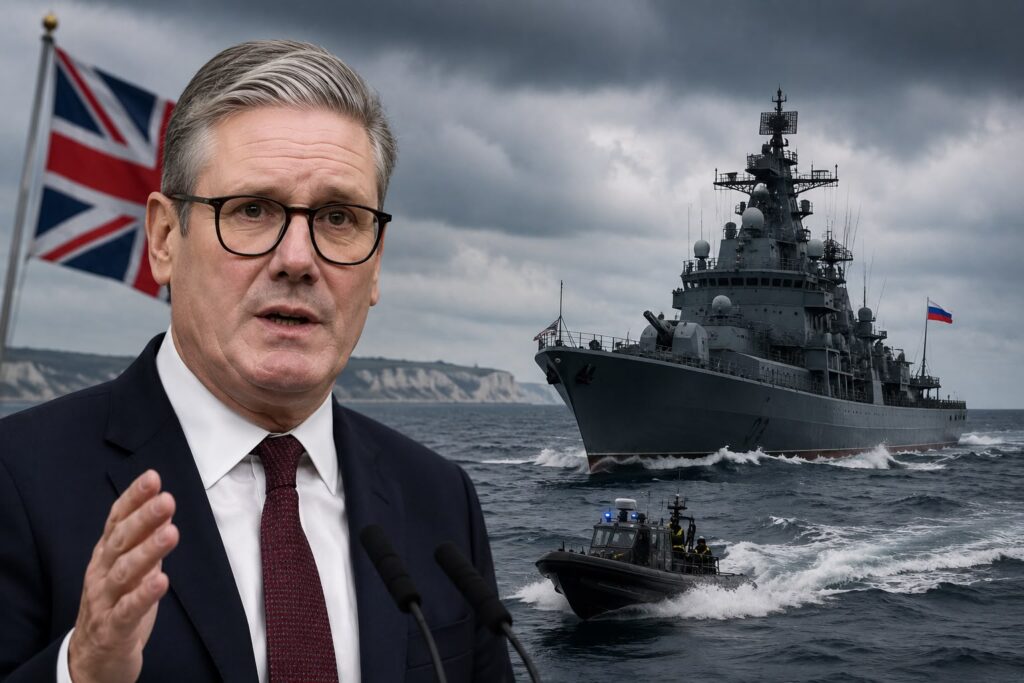 UK PM Keir Starmer Calls English Channel Incident Involving Russian Warship ‘Reckless’ UK government stresses maritime safety after encounter involving Russian naval vessel.