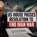 Trump Faces Setback as US House Approves Measure to Halt Iran Conflict