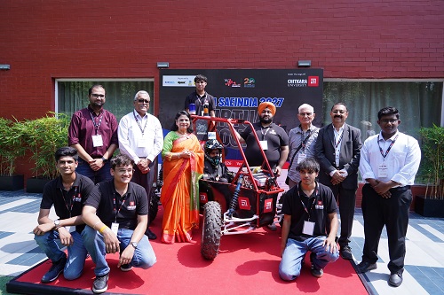 Chitkara University Co-Hosts BAJA SAEINDIA Strategic Meet on Future Mobility and Experiential Learning Chitkara University Co-Hosts BAJA SAEINDIA Strategic Meet on Future Mobility and Experiential Learning