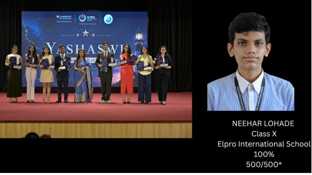 Elpro International School Celebrates Remarkable CBSE Class 10 Results with a Perfect 500/500 Elpro International School Celebrates Remarkable CBSE Class 10 Results with a Perfect 500/500