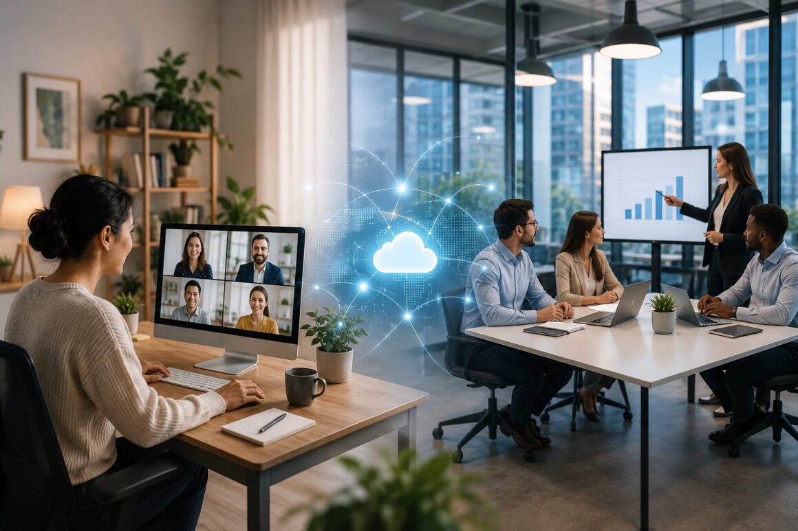 Remote work trends Hybrid workplace