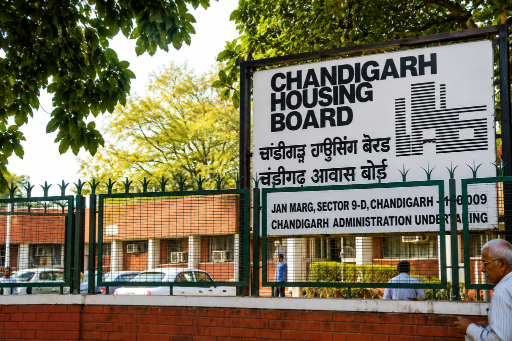 Chandigarh Housing Board Plans to Withdraw Sector 53 Housing Scheme for Third Time Chandigarh Housing Board Sector 53 housing scheme project.