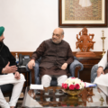 Capt Amarinder Singh Meets Amit Shah, JP Nadda in Delhi .