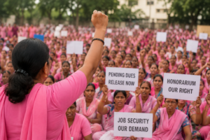 ASHA Workers Announce Statewide Protest Over Pending Dues, Honorarium and Job Security Demands