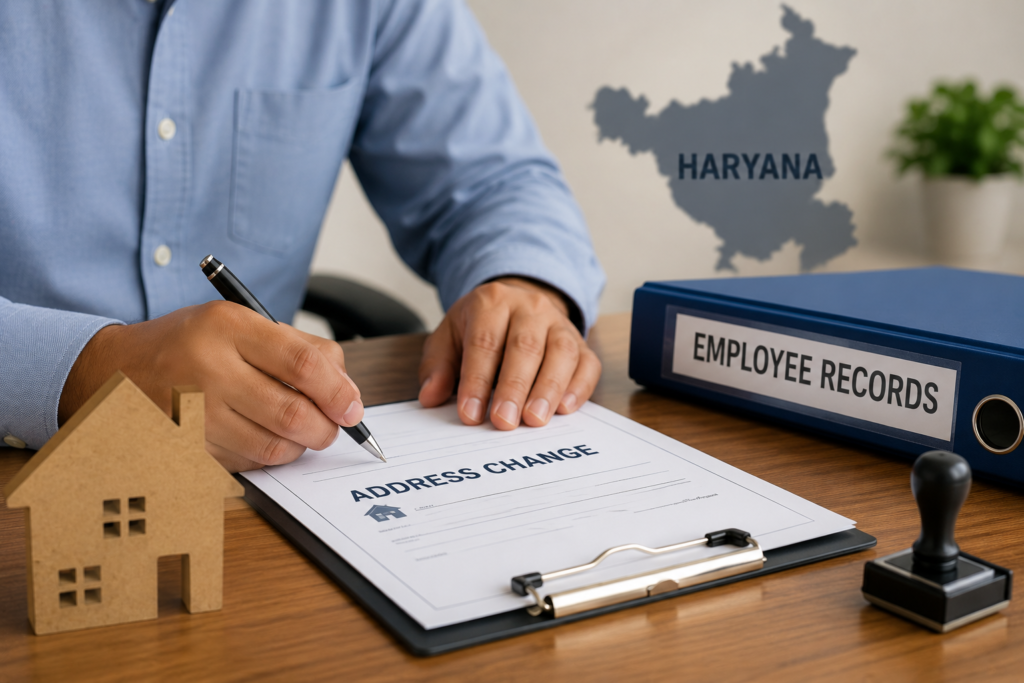 Haryana Government Clarifies Rules on Permanent Address Change During Service