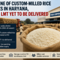 Deadline of custom-milled rice expires in Haryana, over 6 LMT yet to be delivered