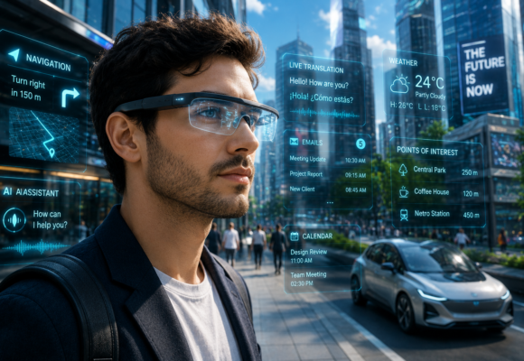 AI-Powered Smart Glasses: The Next Big Revolution in Wearable Technology