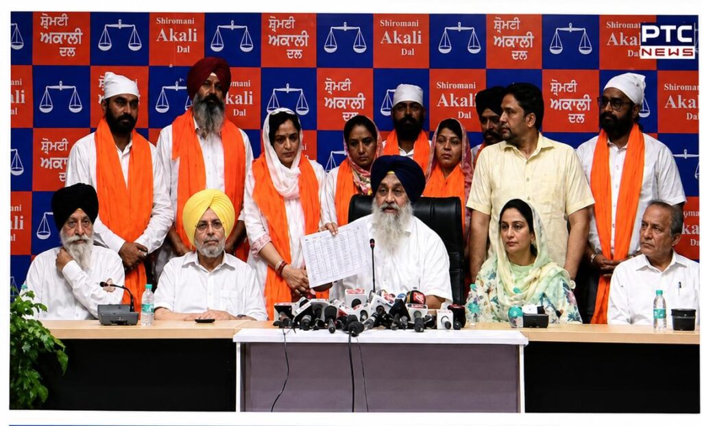 Sukhbir Singh Badal inducts 31 Independent councillors into SAD, party strength rises to 243 in civic polls