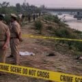 Police investigate the Rohtak kidnapping case near the canal where a missing youth's body was recovered in Jhajjar.