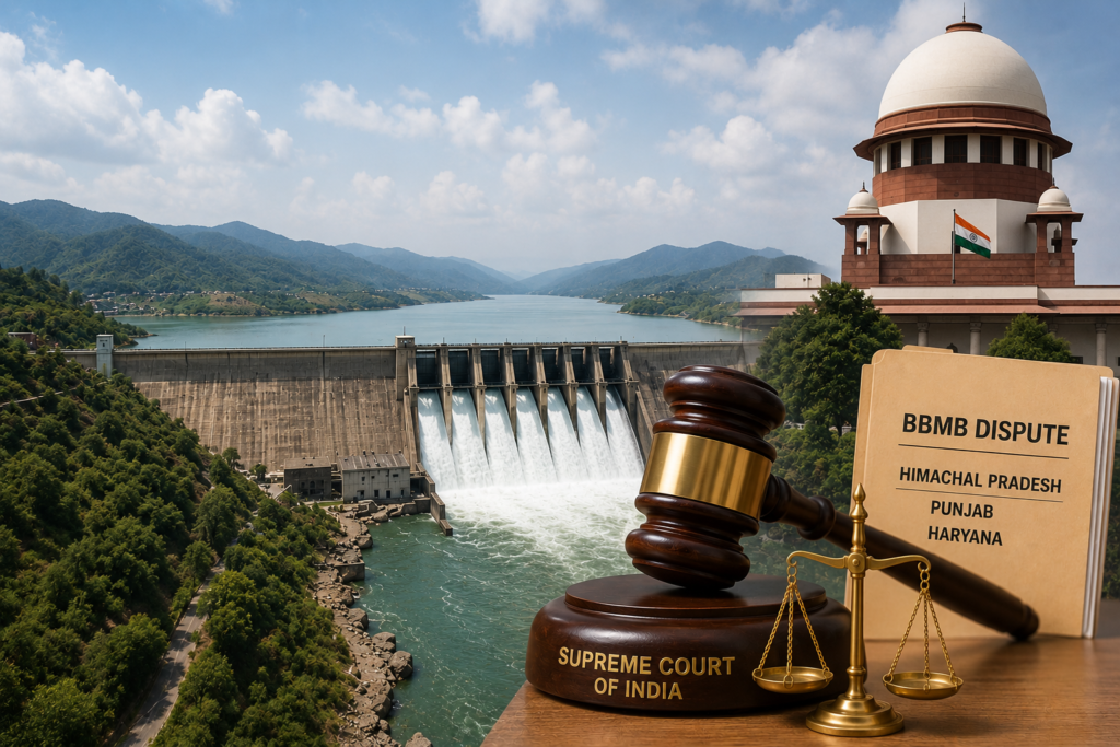 punjab issue 2 BBMB dispute over Himachal Pradesh electricity arrears involving Punjab and Haryana